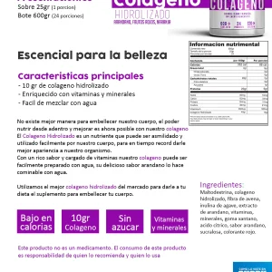 COLAGENO-INFORMACION-NUTRIMENTAL