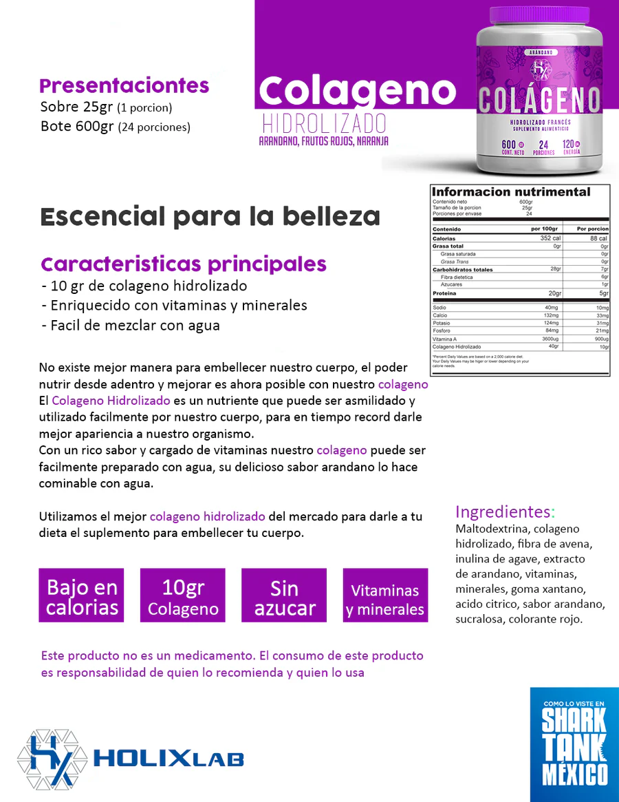 COLAGENO-INFORMACION-NUTRIMENTAL