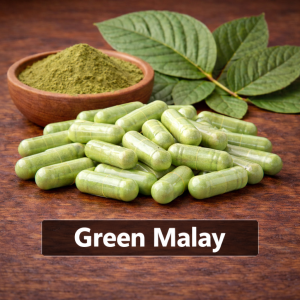 Capsulas de Green Malay Kratom