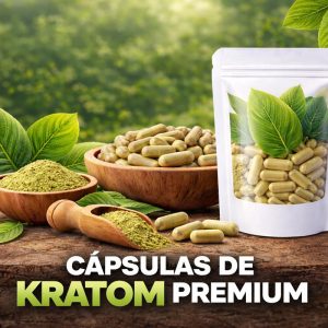 Cápsulas de Kratom