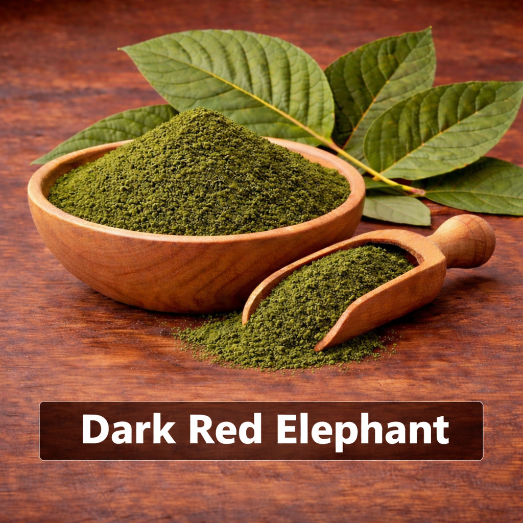 Dark Red Elephant Kratom en Polvo